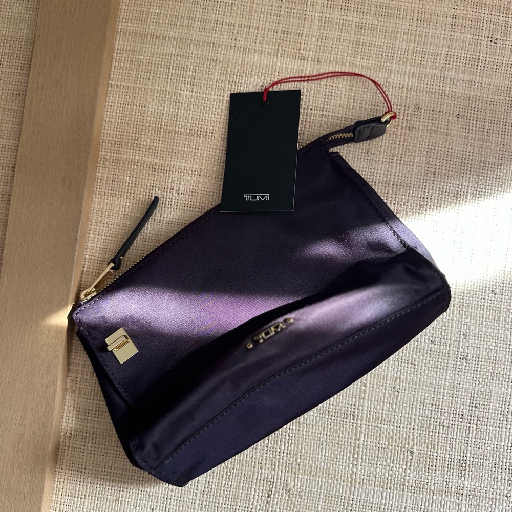 Tumi Women's Purple Cosmetic Bag